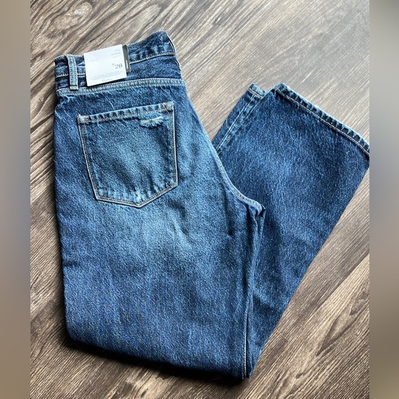 KanCan Jeans Distressed Dark Wash Short 29x28 - Picture 3 of 7